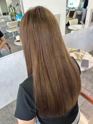 カラー 町田 里奈のヘアスタイル