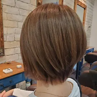 ショート カラー パーマ ネイル マツエク・マツパ ヘアアレンジ ◆ショート/ボブ/ 髪質改善◆松本尚弥のヘアスタイル