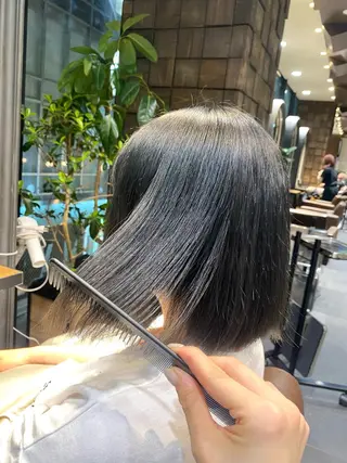 ショート MINX 銀座店所属・MINXginza タイラミユネのヘアスタイル