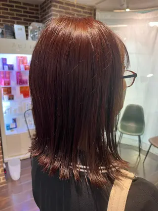 カラー カットパーマ あさみのヘアスタイル