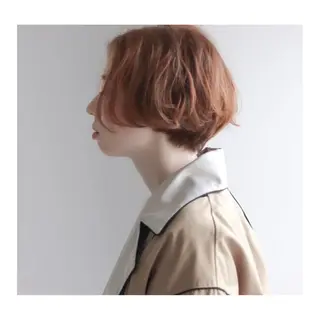 ショート THE DAY所属・AKI HASHIMOTOのヘアスタイル