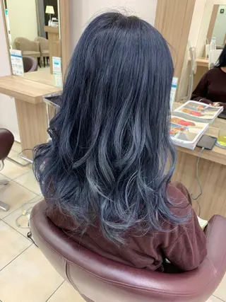 セミロング 韓国ヘア/レイヤー 🇰🇷/艶髪/長橋のヘアスタイル