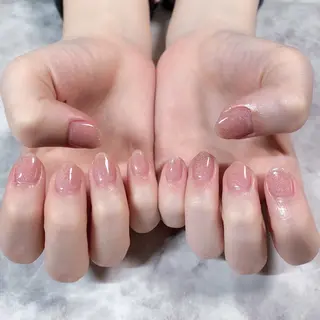 ネイル マジョリカ ブルーのネイルデザイン