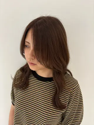 ロング カラー moiBlanc所属・moi blanc/ Aoyagiのヘアスタイル
