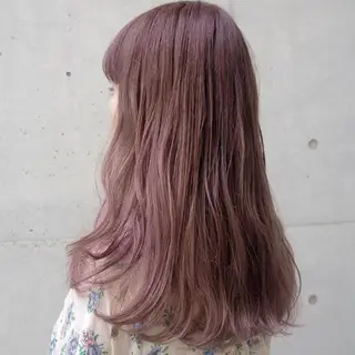 ロング カラー ヘアアレンジ 小顔似合わせカット/ レイヤー/maiのヘアスタイル