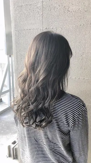 セミロング カラー Cecil hair 沖縄小禄２号店所属・RYO ☆のヘアスタイル