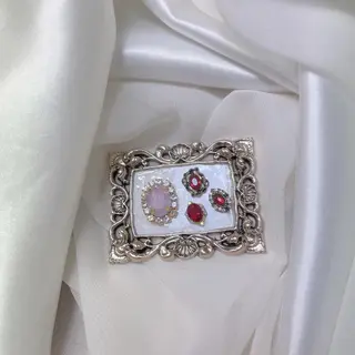 カラー ネイル 𓂃🦢Aurora Swan🌙𓂃のネイルデザイン