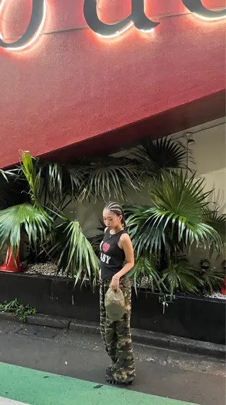 ロング ＆so.所属・SENA/ハイトーン /コーンロウのヘアスタイル