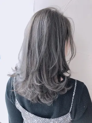 セミロング 四ッ家 裕【店長】のヘアスタイル