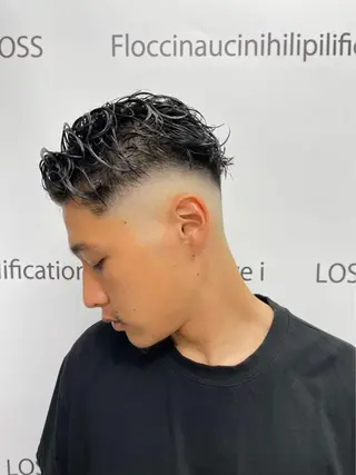 ショート メンズ メンズサロンロス【LOSS】所属・メンズパーマ/新潟駅 NOBUTA🔥のヘアスタイル