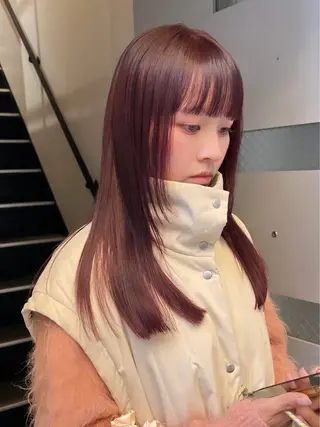 ロング カラー カラーモデル🪄 ひなのヘアスタイル