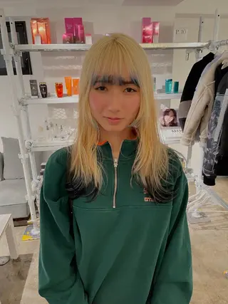 ロング メンズケアブリーチ 特化🔥村田のヘアスタイル