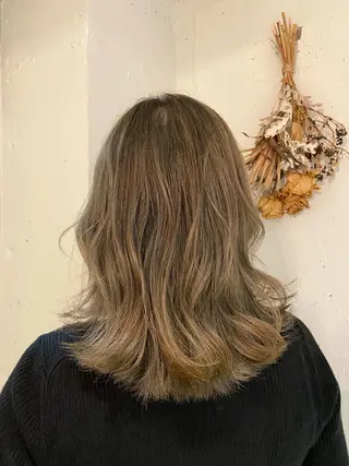 ミディアム カラー なかまみさと 🌼極上ヘッドスパのヘアスタイル