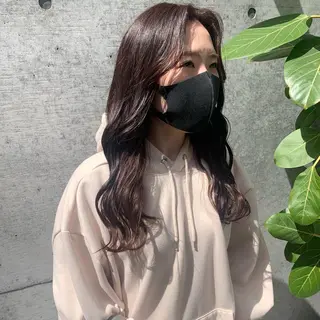 ロング カラー kimika🥑 メンズ/髪質改善のヘアスタイル