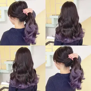 カラー 渋谷:インナーカラー ／🍒エリカ🍒のヘアスタイル