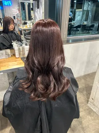 カラー 🤍ベージュ/透明感 韓国ヘア/まりん🤍のヘアスタイル