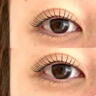 メンズ マツエク・マツパ アイブロウ Le'afirst 大阪梅田所属・Le'a first 🤍店長yuukaのマツエク・マツパデザイン