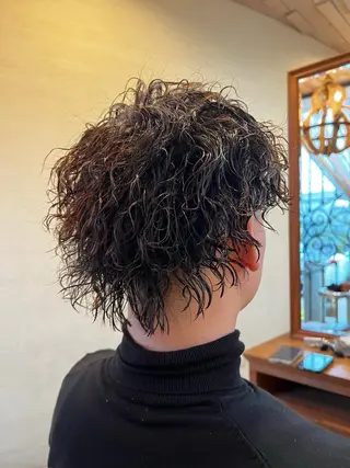 パーマ メンズ VOAsorteGARDEN所属・野村 大樹のヘアスタイル