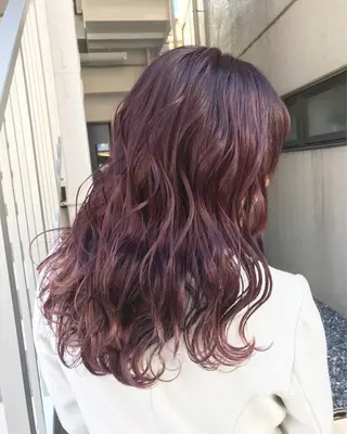 ロング カラー ヘアアレンジ BANK'S hair所属・💐ケラチン 髪質改善寺坂雄飛💐のヘアスタイル