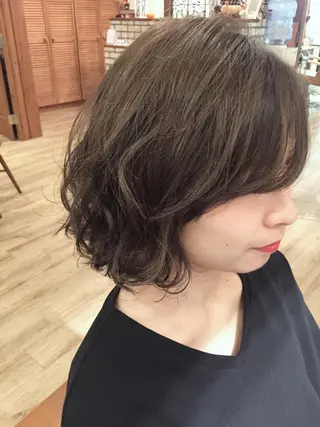 ショート SALOWIN(サロウィン)広島並木通り所属・田村和範/似合わせ カラー/縮毛矯正のヘアスタイル