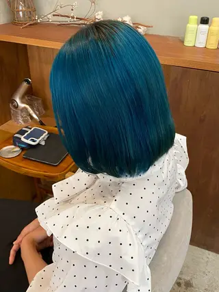 ミディアム NIKO/名古屋/ 伏見/花屋併設のヘアスタイル