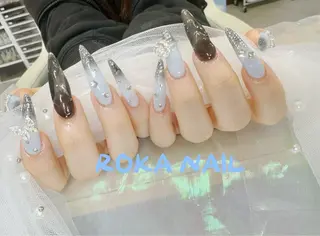 ロング 小方 サトミのネイルデザイン