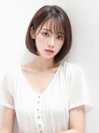 ミディアム 【ボブ・髪質改善】 ☀️HINATA☀️のヘアスタイル