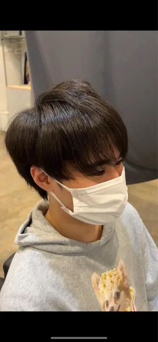 パーマ メンズ 💈メンズカット 神保町💈志賀 隼樹のヘアスタイル