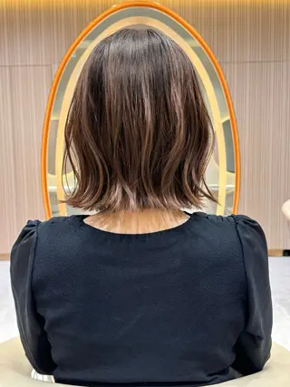 ミディアム 🩵縮毛矯正・ボブ 岩原朋也🩵のヘアスタイル