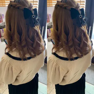 ヘアアレンジ ヘアーサロンaxia所属・上田 英樹のヘアスタイル