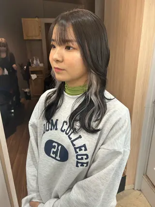 ロング カラー ♡インナーカラー♡ 💗kairi💗のヘアスタイル