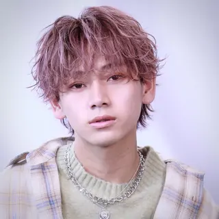 ショート カラー パーマ メンズ ✂︎メンズ特化✂︎ KAYAのヘアスタイル