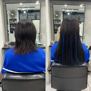 セミロング ヘアアレンジ ar+ ❤︎ maiのヘアスタイル