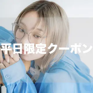 ミディアム カラー SOURCE 天王寺のヘアスタイル