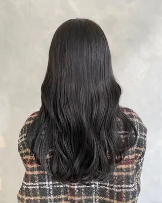 ロング Cote所属・大島桃花 / 表参道 透明感カラーのヘアスタイル