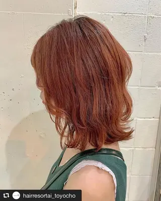 ミディアム カラー 浅草橋 Ai ⛓️🖤坂本のヘアスタイル