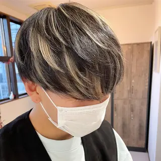 ショート 守屋 颯太のヘアスタイル