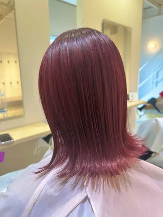 セミロング カラー Design Color🐰アユミのヘアスタイル