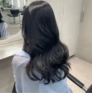 ロング 實方 ここ乃のヘアスタイル
