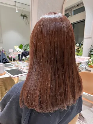 ロング カラー 暖色カラー／ ヘアセット🌛櫻井舞のヘアスタイル