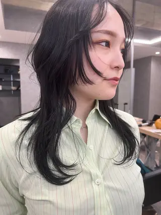 ミディアム aika/パーマ/ ショート/伏見のヘアスタイル