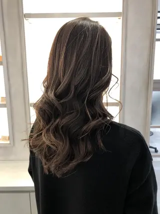 ロング カラー ヘアアレンジ 天野 涼のヘアスタイル