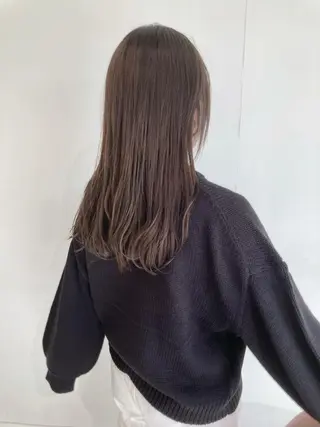 ロング カラー お洒落ベージュ🤎 代官山shibukiのヘアスタイル