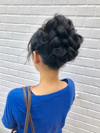 ロング ヘアアレンジ ✨韓国風カット/艶髪 カラー✨yumeのヘアスタイル