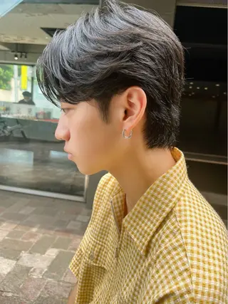 ショート メンズ メンズ🍃ナチュラル 韓国風ヘアRENのヘアスタイル