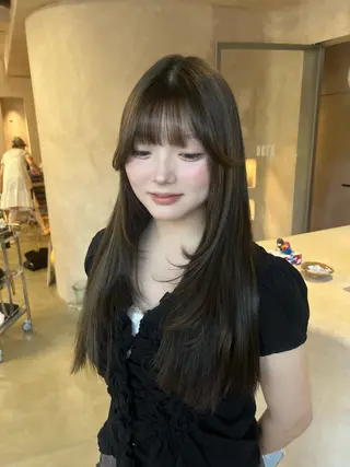 ロング カラー Bërg所属・Bërg mimi ‎ ౨ৎ⋆のヘアスタイル