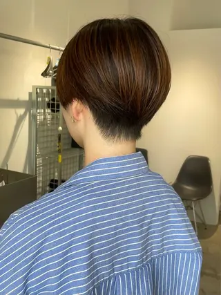 ショート 本間 かえでのヘアスタイル
