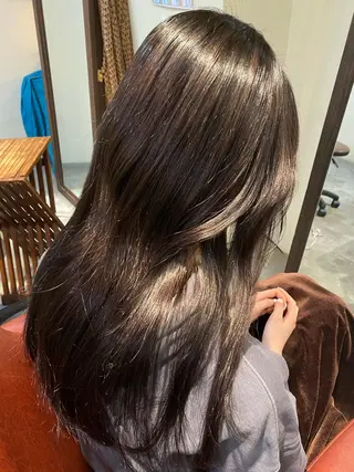 セミロング 🤎タケオカ サキ🤎のヘアスタイル