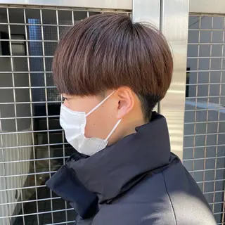 カラー メンズ リノ🇰🇷韓国ヘア /うる艶カラー🫧‪のヘアスタイル