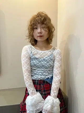 パーマ ベルベチカ所属・市村 花奈のヘアスタイル